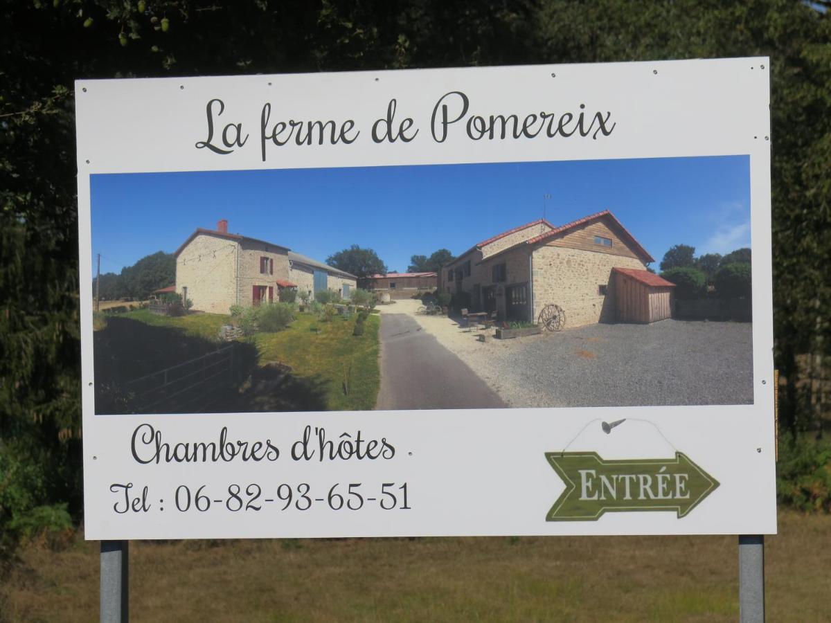 La Ferme De Pomereix Le Dorat Ngoại thất bức ảnh